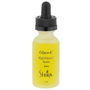New Shira Glyco-C Line High Potent-C Serum 1 oz in Box Radiant Complexion Exp 25